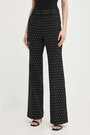 Michael Kors Kalhoty dámské, barva, přiléhavé, high waist