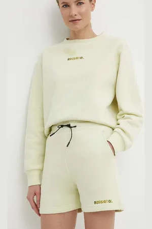 Rossignol Kraťasy dámské, barva, hladké, high waist, RLMWP42