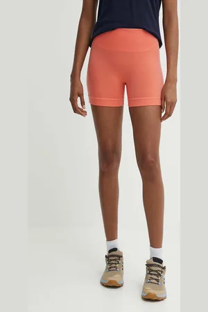 Icebreaker Sportovní šortky 260 ZoneKnit Merino Blend Seamless dámské, barva, hladké, high waist, IB0A56XOB751