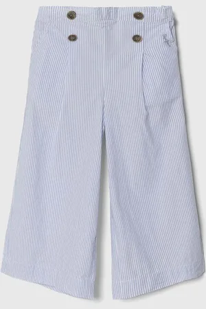 Pepe Jeans Dětské bavlněné kalhoty OLLIE vzorované