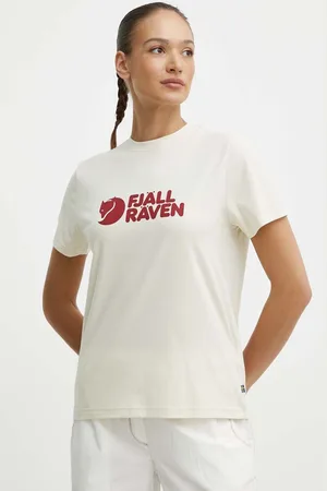Fjällräven Tričko Fjällräven Logo Tee barva, F87146