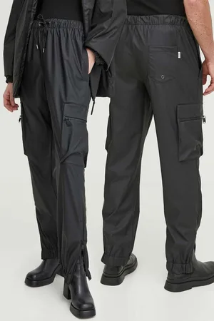 Rains Tepláky 18850 Pants barva, hladké