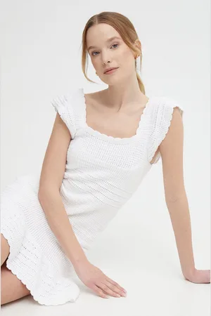 Pepe Jeans Bavlněné šaty GESA DRESS barva, mini, PL953524