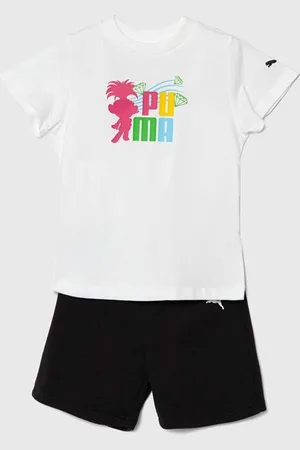 PUMA Kojenecká sada X TROLLS Minicats & Shorts Set