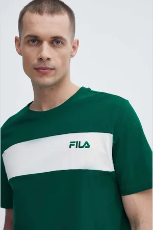 Fila Bavlněné tričko Lankaran barva, s aplikací, FAM0680