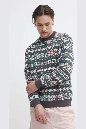 Billabong Bavlněná mikina pánská, barva, vzorovaná, ABYFT00441
