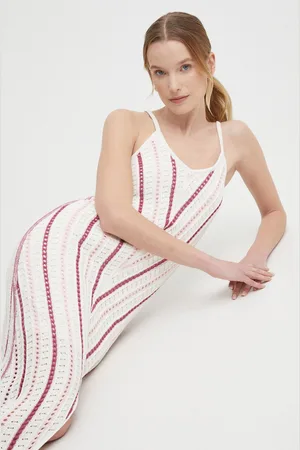 Pepe Jeans Šaty GINNY DRESS barva, maxi, PL953523