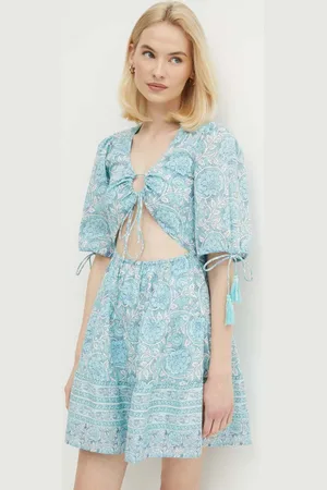 Pepe Jeans Bavlněné šaty MARGOT mini, PL953478