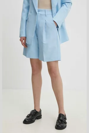 ANSWEAR Kraťasy dámské, hladké, high waist