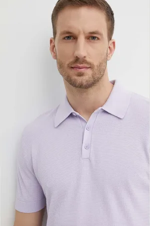 Benetton Bavlněné polo tričko barva