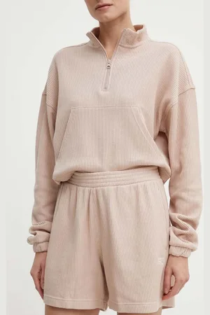 Reebok Kraťasy Wardrobe Essentials dámské, barva, hladké, high waist, 100075333