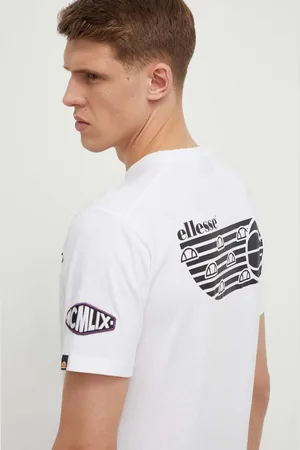 Ellesse Bavlněné tričko Boretto T-Shirt barva, s potiskem, SHV20120