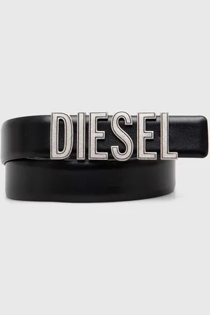 Diesel Kožený pásek B- RIVETS BELT dámský, barva, X09790.P6364