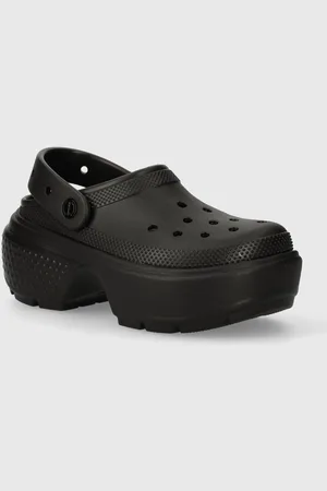 Crocs Pantofle Stomp Clog dámské, barva, na platformě, 209347.001