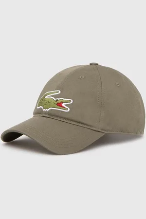 Lacoste Bavlněná baseballová čepice barva, s aplikací