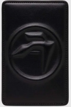 AMBUSH Kožené pouzdro na karty Amblem Card Case barva, BMND009S24LEA