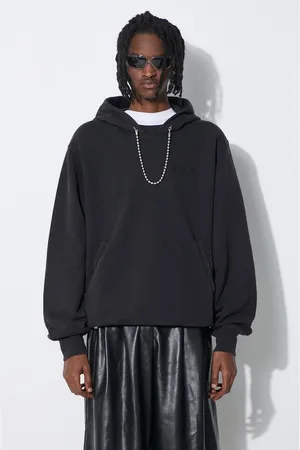 AMBUSH Bavlněná mikina Ballchain pánská, barva, s kapucí, s aplikací, BMBB001S24FLE