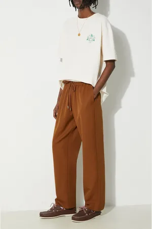 Drôle de Monsieur Kalhoty s příměsí vlny Le Pantalon Droit barva, jednoduché, D-BP152-PL127-WHY