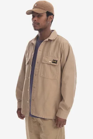 Stan Ray Košile Cpo Shirt SS23018KHA barva, relaxed, s klasickým límcem