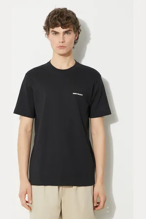 Norse projects Bavlněné tričko Johannes Organic Logo barva, N01.0606.9999