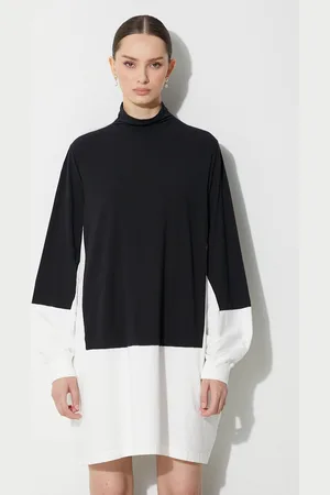 Maison Margiela Šaty Dress barva, mini, oversize, S62CT0244