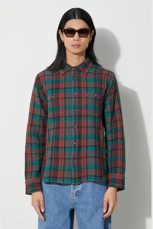 Corridor Košile Ruby Waffle Madras LS barva, regular, s klasickým límcem, LS0127