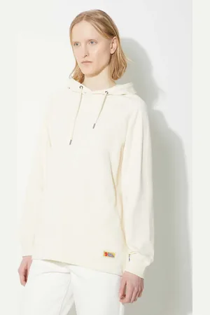 Fjällräven Bavlněná mikina Vardag Hoodie W dámská, barva, s kapucí, hladká, F86987.113