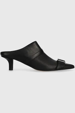 Maison Margiela Kožené lodičky Slipper barva, S66WX0056