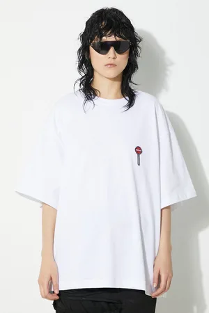 Fiorucci Bavlněné tričko Lollipop Patch Boxy T-Shirt barva, M01FPTSH103CJ01WH03