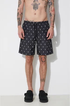Neil Barrett Plavkové šortky All-Over Micro Bolts Swim Long Shorts barva, MY58026B-Y068-524N