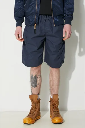 Universal Works Kraťasy Parachute Short pánské, tmavomodrá barva, 30159.NAVY