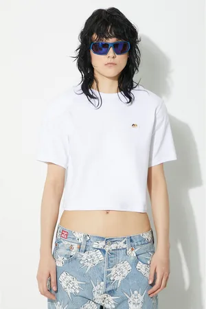 Fiorucci Tričko Angel Patch Padded Cropped T-Shirt barva, M01FPTSH095CJ03WH01