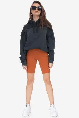 Fjällräven Kraťasy Abisko dámské, barva, hladké, high waist