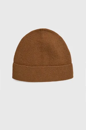 Universal Works Vlněná čepice Watch Cap barva, z tenké pleteniny, 29478