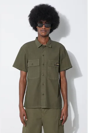 Stan Ray Bavlněná košile Cpo Short Sleeve barva, slim, s klasickým límcem, SS2401922