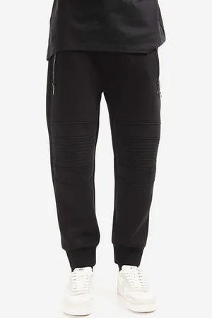 Neil Barrett Tepláky Neil Barett Skinny Low Rise Swatpants barva, hladké, BJP002BH.S505C.01-black