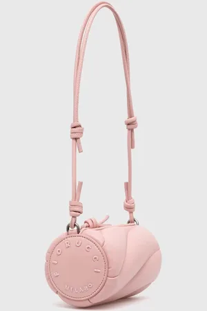 Fiorucci Kožená kabelka Baby Pink Leather Mini Mella Bag barva, U01FPABA002LE04PN02