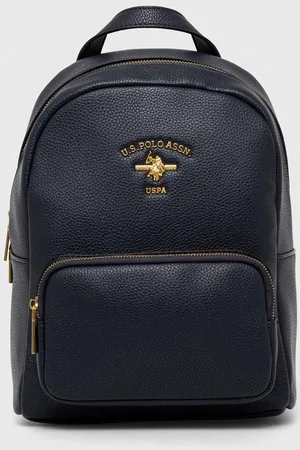 U.S. Polo Assn. Batoh dámský, tmavomodrá barva, malý, hladký