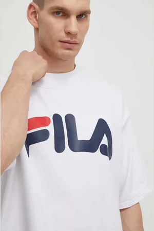 Fila Tričko Lowell barva, s potiskem, FAM0655