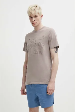 Superdry Bavlněné tričko barva, s potiskem