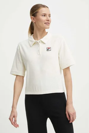 Fila Bavlněné polo tričko Lusaka barva, FAW0753
