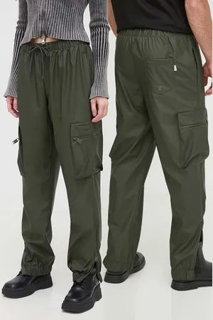 Rains Tepláky 18850 Pants barva, hladké