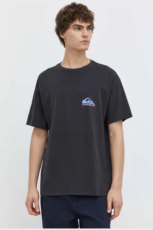 Quiksilver Bavlněné tričko barva, s potiskem