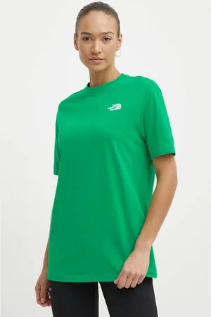The North Face Bavlněné tričko W S/S Essential Oversize Tee barva, NF0A87NQPO81