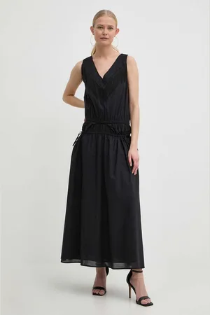Pinko Bavlněné šaty barva, maxi, 103740 A1XN