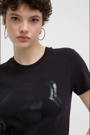 Vans Bavlněné tričko barva