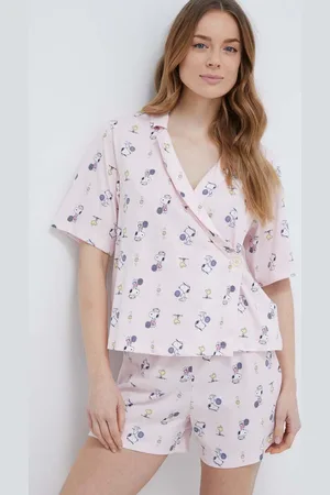 Benetton Bavlněné pyžamo x Peanuts barva, bavlněná