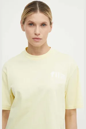 Fila Bavlněné tričko Linyi barva, FAW0764
