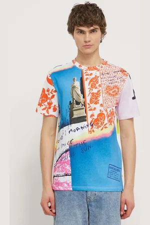Desigual Bavlněné tričko LUCAS 24SMTK26