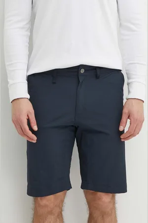 Fjällräven Outdoorové šortky Abisko Lite tmavomodrá barva, F82465